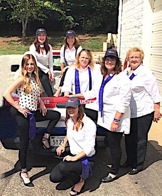 Women of U.S. Pest Protection posing for International Women's Day.