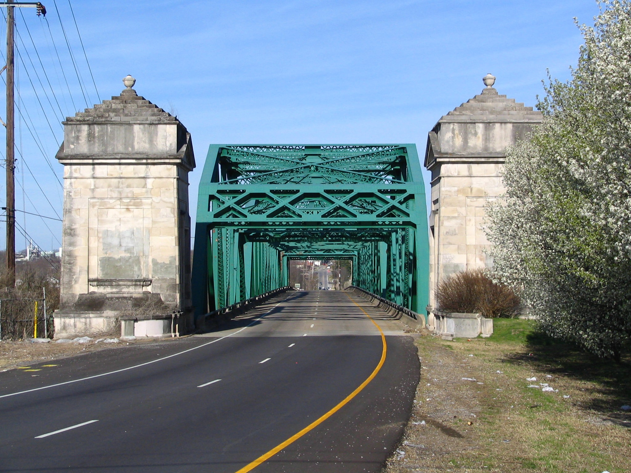Bridge over the Cumberland River near Old Hickory, Tennessee