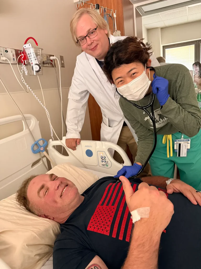 A Tick Put My Husband in the Emergency Room Twice 2 JK in the hospital after a tick-borne illness